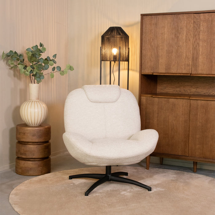 Fauteuil Clayton | Naturel Stof