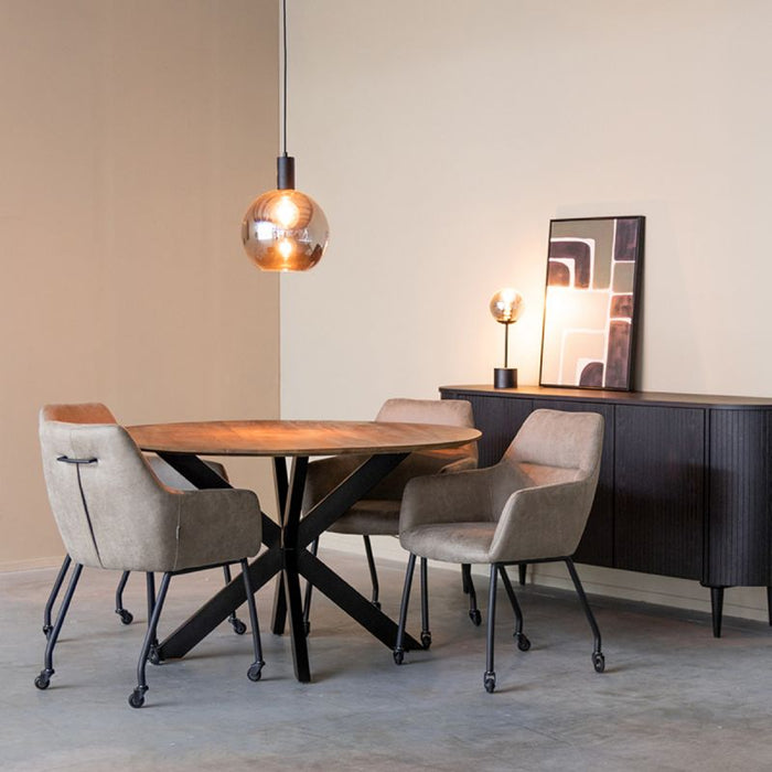 Eettafel Otis | Bruin Mangohout