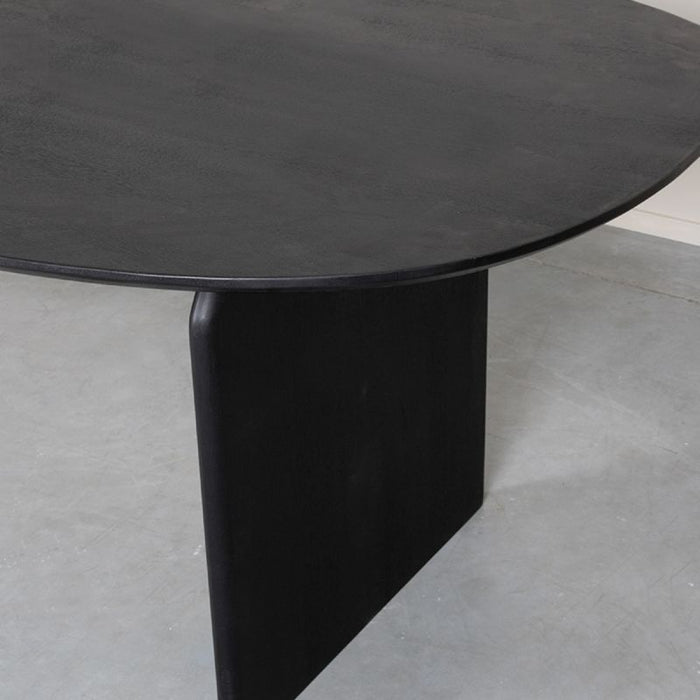 Eettafel Cooper | Zwart Mangohout