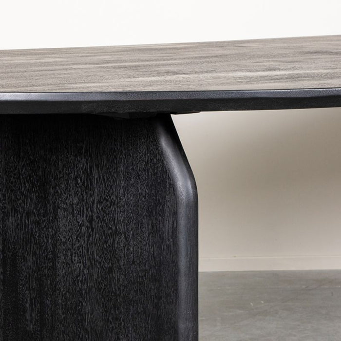 Eettafel Cooper | Zwart Mangohout