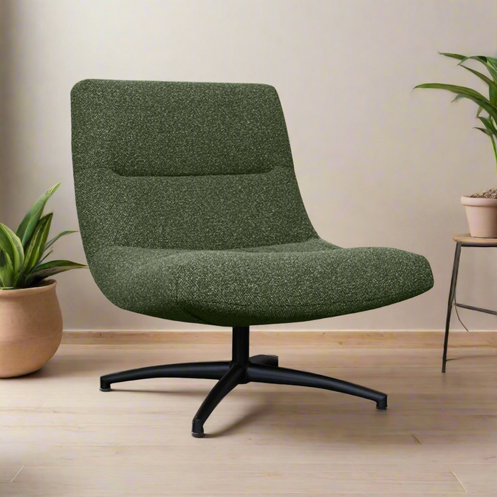 Fauteuil Calix | Groen Bouclé