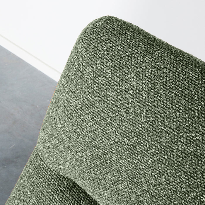 Fauteuil Calix | Groen Bouclé