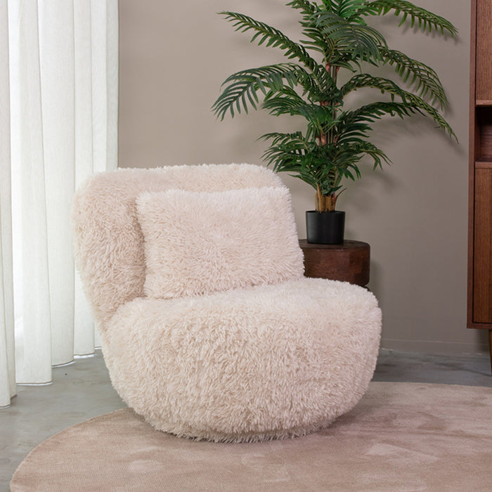 Fauteuil Doodle | Beige Stof