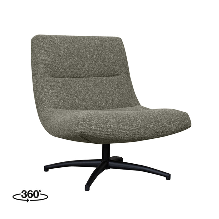 Fauteuil Calix | Grijs Bouclé