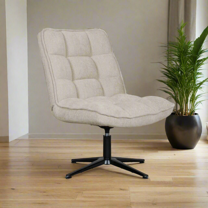 Fauteuil Vince | Beige Stof