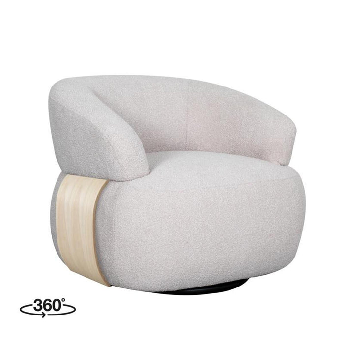 Fauteuil Valenza | Naturel Boucle | Naturel Eiken