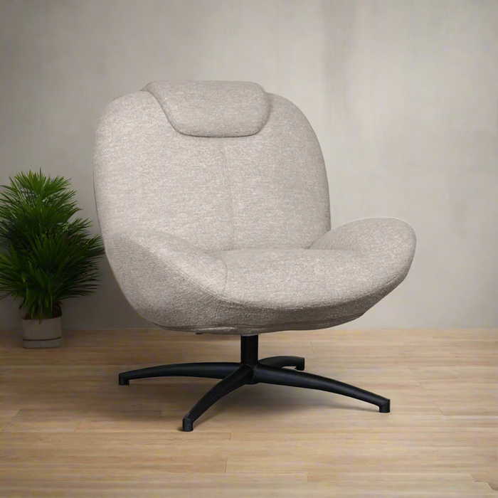 Fauteuil Clayton | Taupe Stof