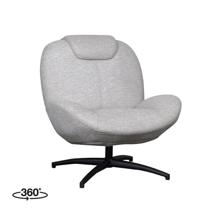 Fauteuil Clayton | Beige Stof