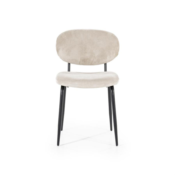 Eetkamerstoel Cosmo | Beige Stof