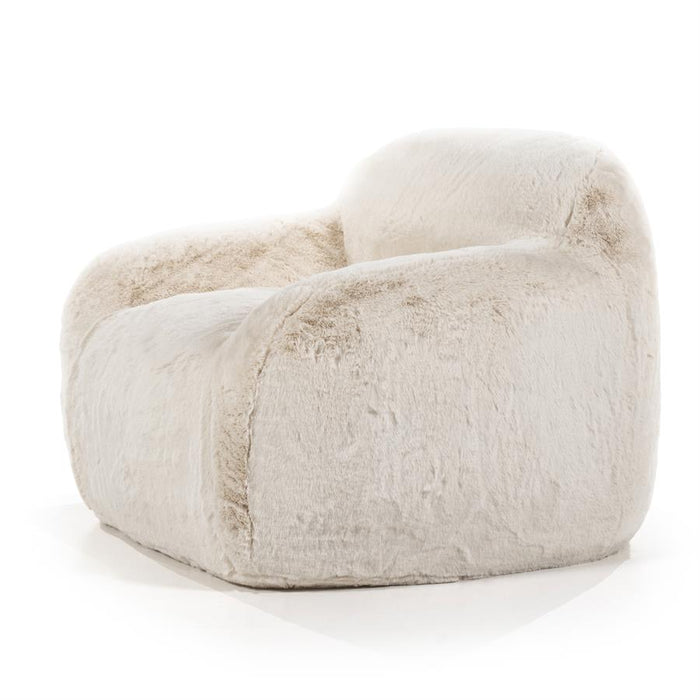 Fauteuil Hug | Beige Polyester