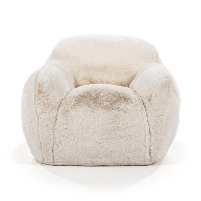 Fauteuil Hug | Beige Polyester