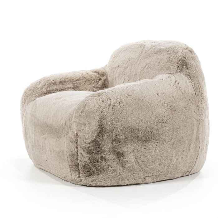 Fauteuil Hug | Taupe Polyester