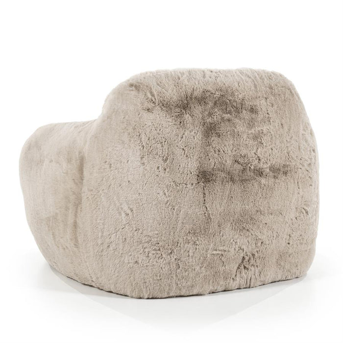 Fauteuil Hug | Taupe Polyester