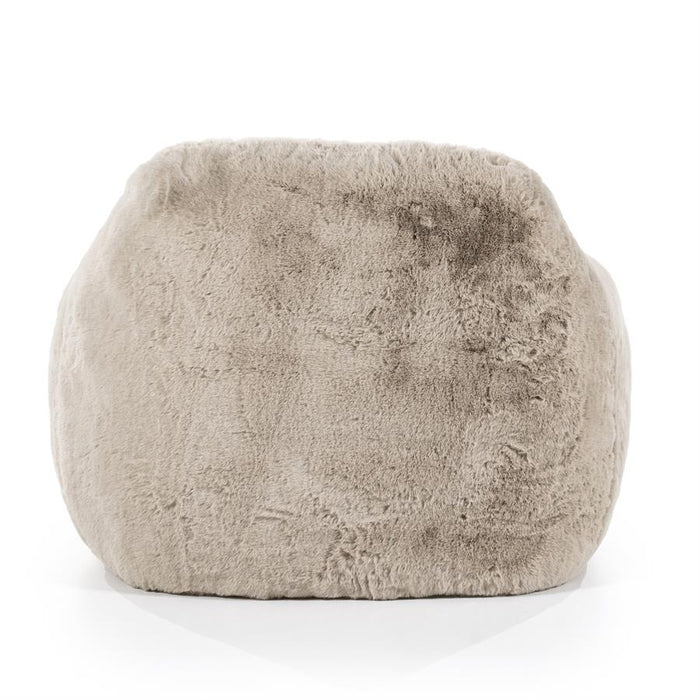 Fauteuil Hug | Taupe Polyester