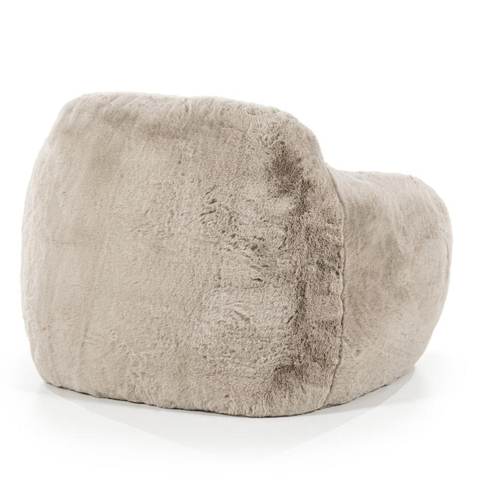 Fauteuil Hug | Taupe Polyester