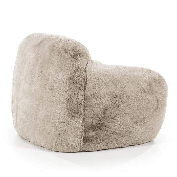 Fauteuil Hug | Taupe Polyester