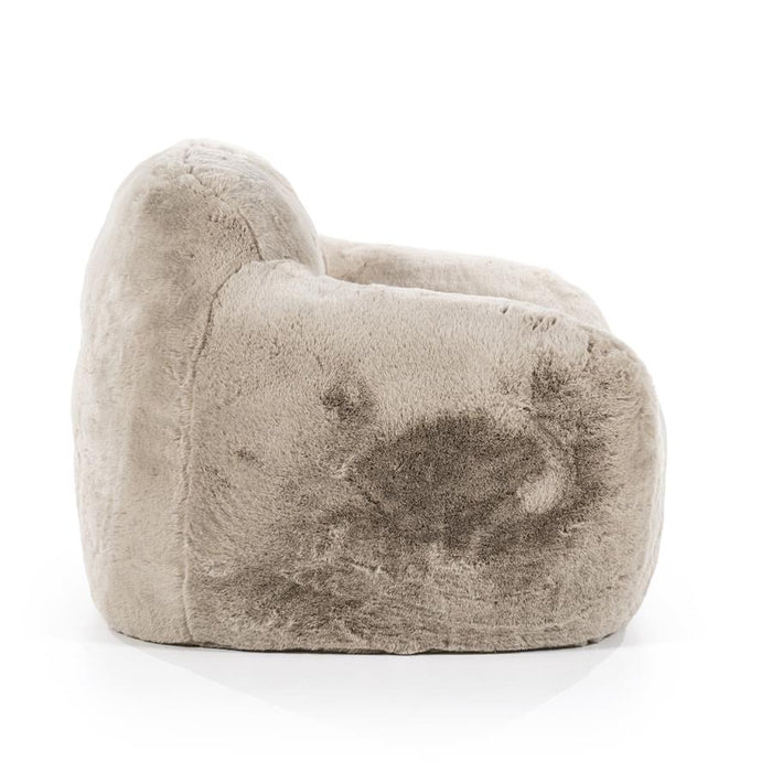 Fauteuil Hug | Taupe Polyester