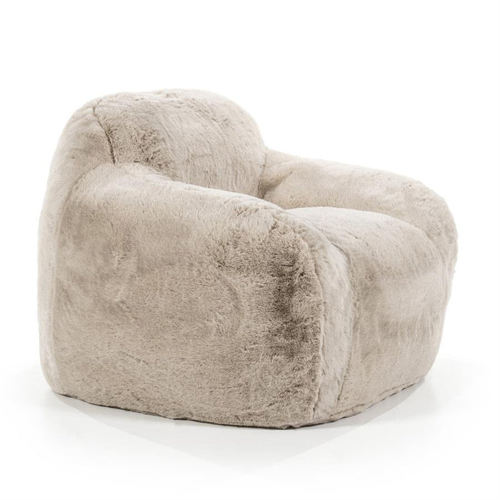 Fauteuil Hug | Taupe Polyester