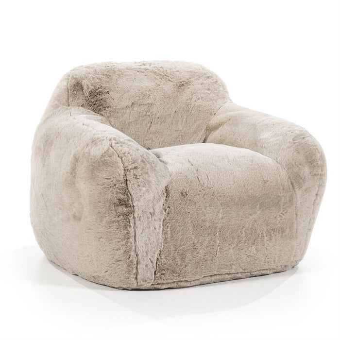 Fauteuil Hug | Taupe Polyester