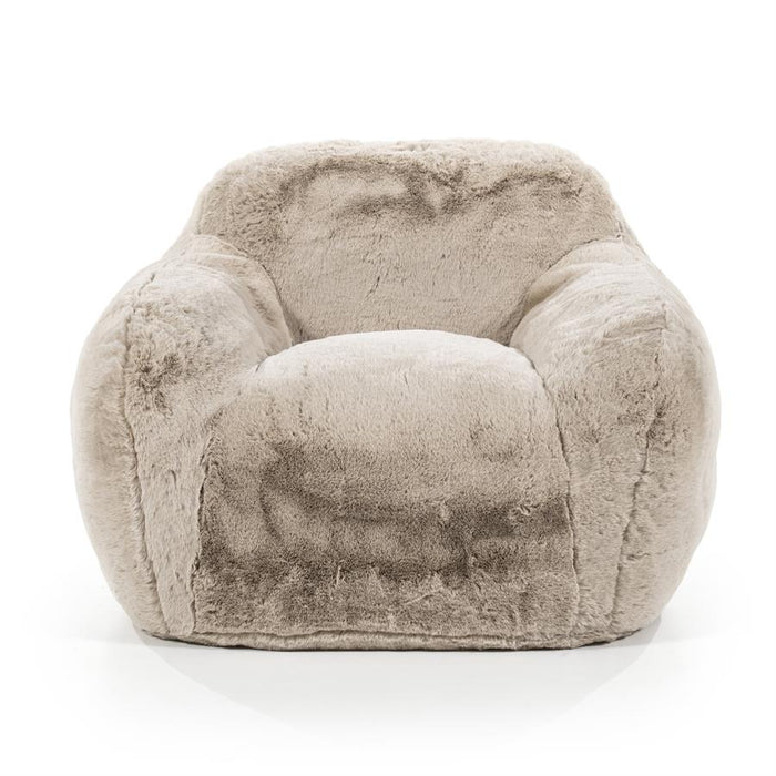 Fauteuil Hug | Taupe Polyester