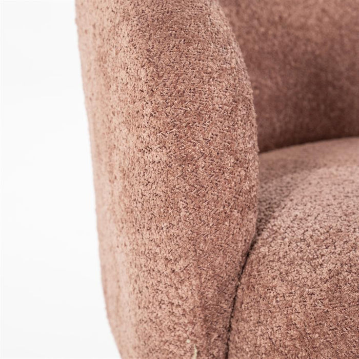 Fauteuil Balou | Bruin Polyester