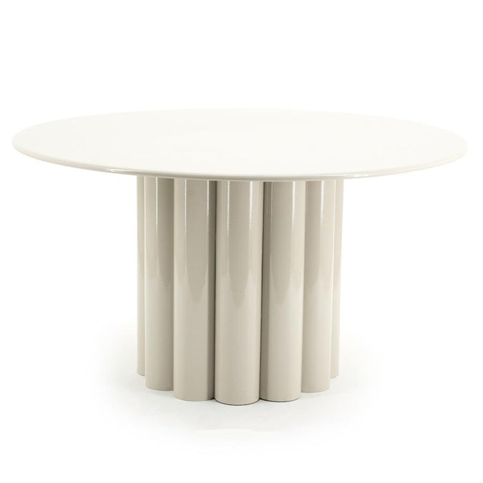 Salontafel Olympa | Beige Metaal