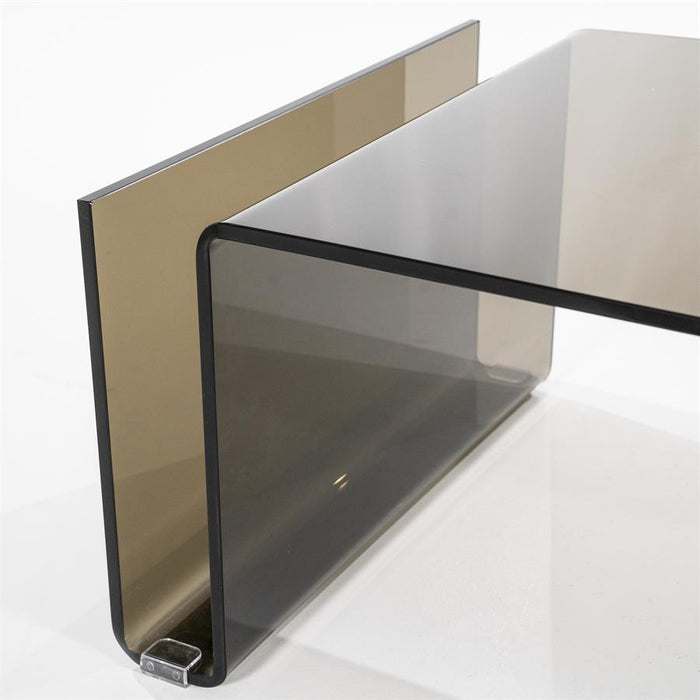 Salontafel Shadow | Bruin Glas