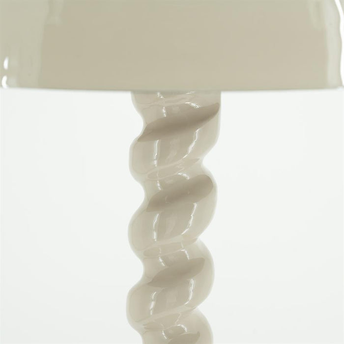 Vloerlamp Luox | Beige Hout