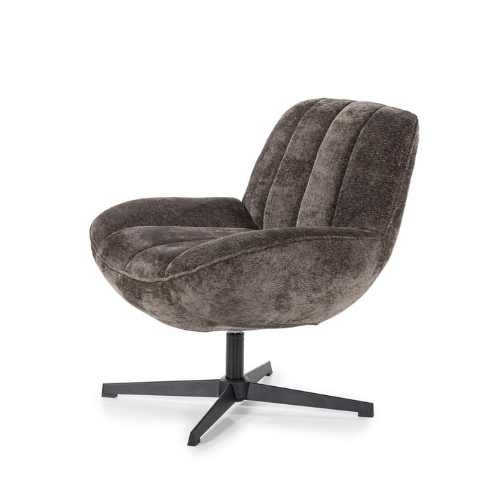 Fauteuil Derby | Bruin Stof