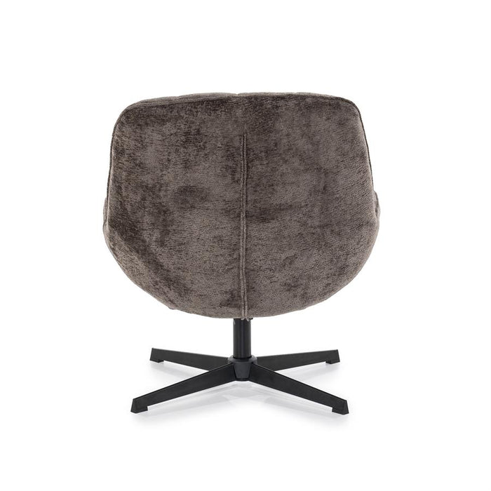 Fauteuil Derby | Bruin Stof