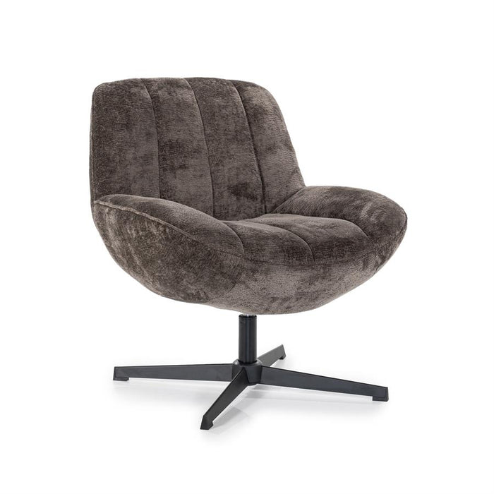 Fauteuil Derby | Bruin Stof