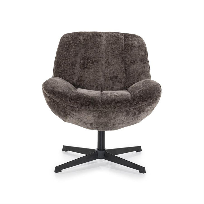 Fauteuil Derby | Bruin Stof