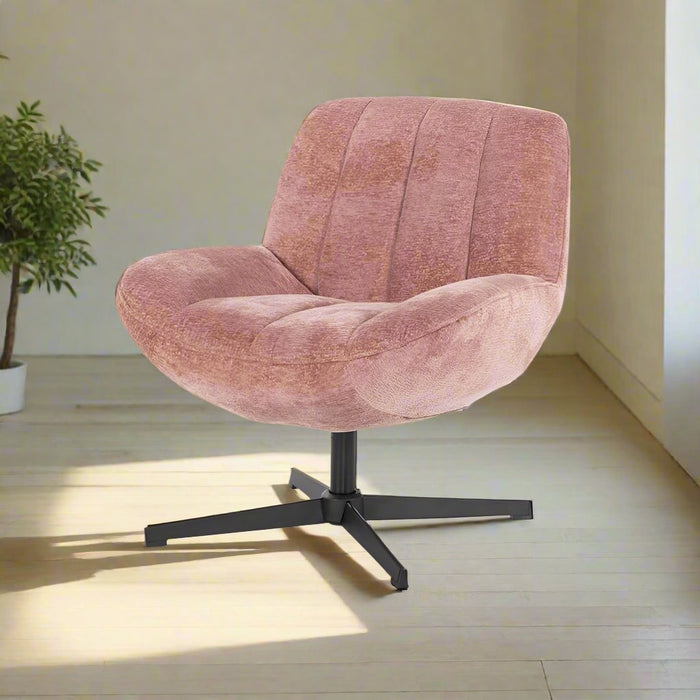 Fauteuil Derby | Roze Stof