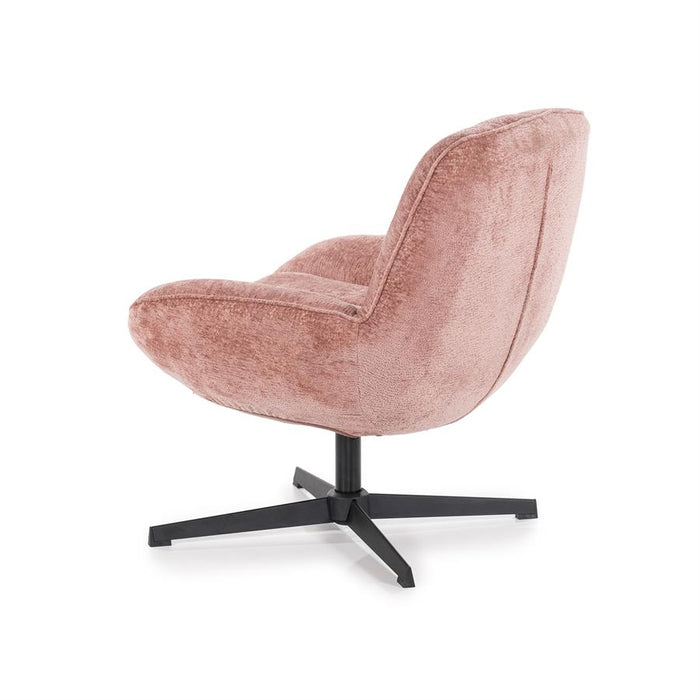 Fauteuil Derby | Roze Stof