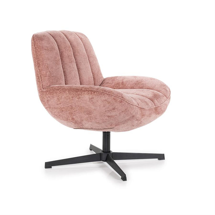 Fauteuil Derby | Roze Stof