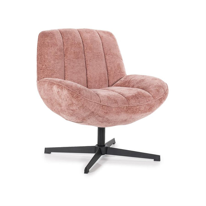 Fauteuil Derby | Roze Stof