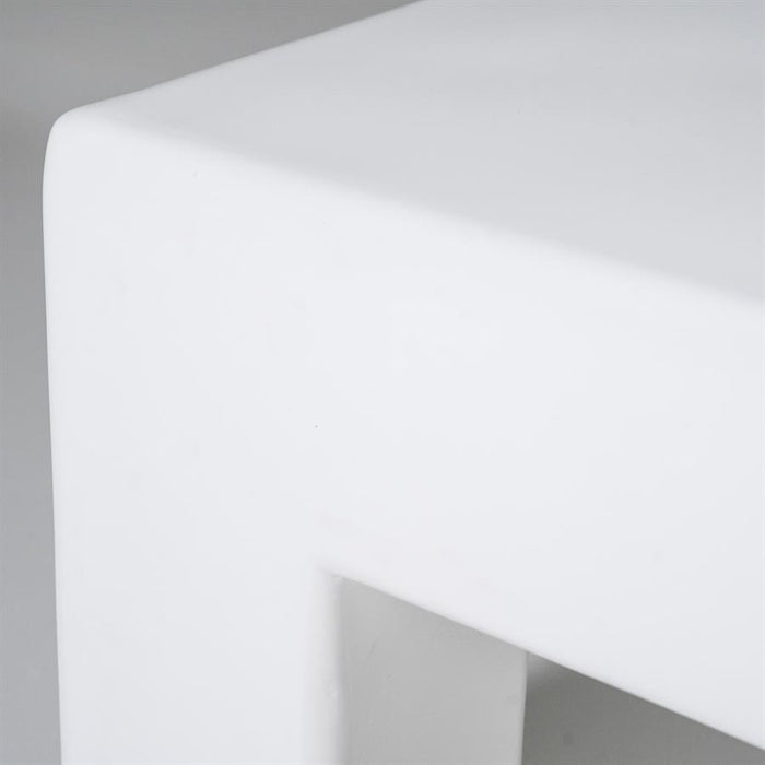 Salontafel Dew | Wit Eco Magnesium Composiet