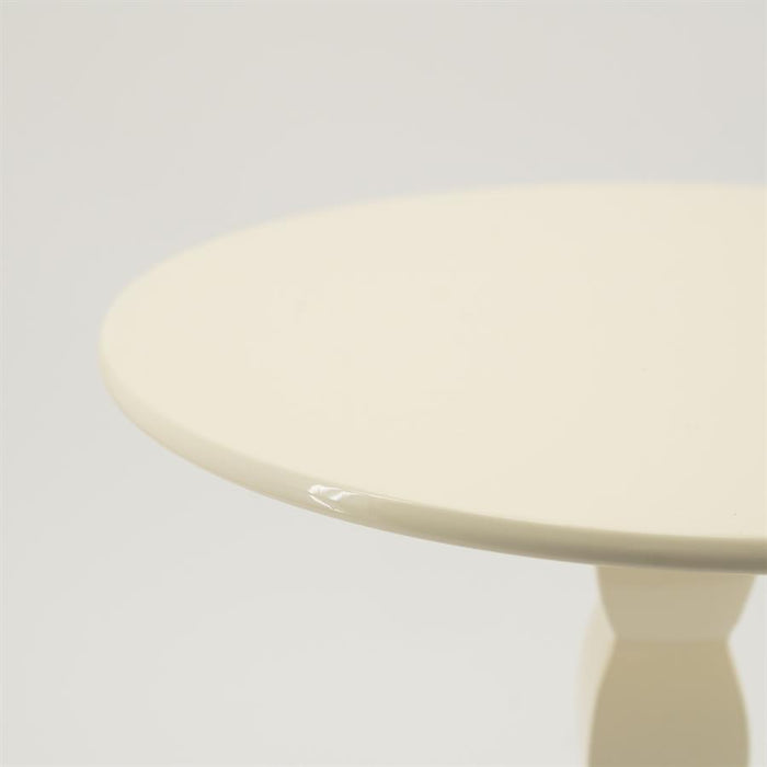 Bijzettafel Prinz | Beige Aluminium