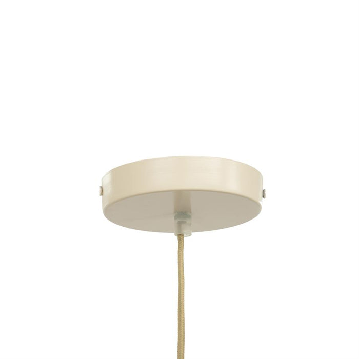 Hanglamp Cylin| Beige Metaal