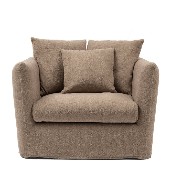 Fauteuil Lille | Rustic Taupe