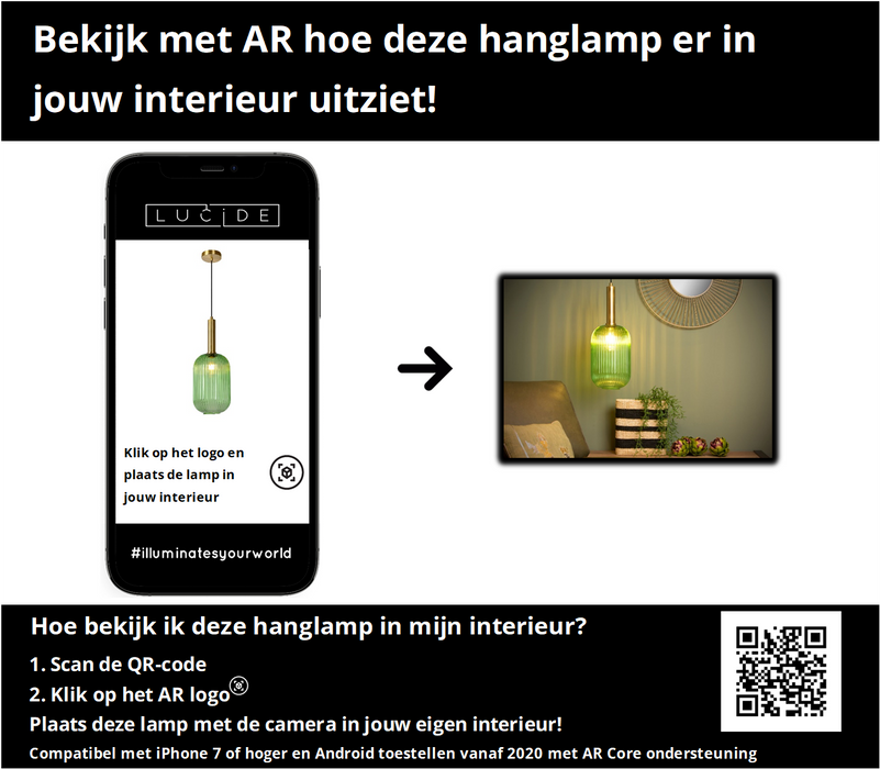 Hanglamp Maloto | Groen