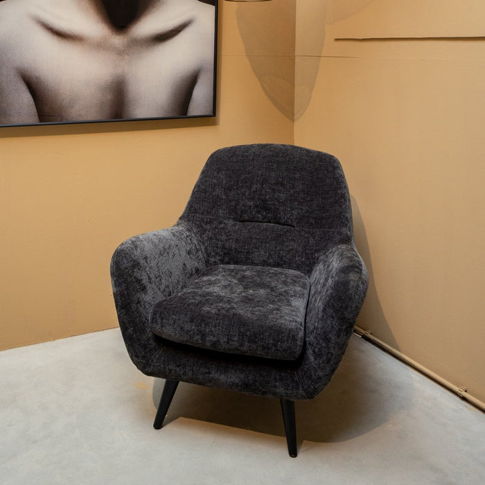 Fauteuil Donny | Antraciet