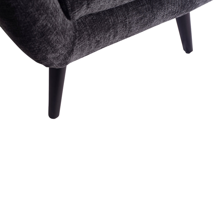 Fauteuil Donny | Antraciet