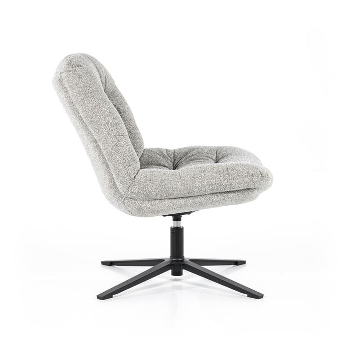 Fauteuil Danica | Grijs Polyester