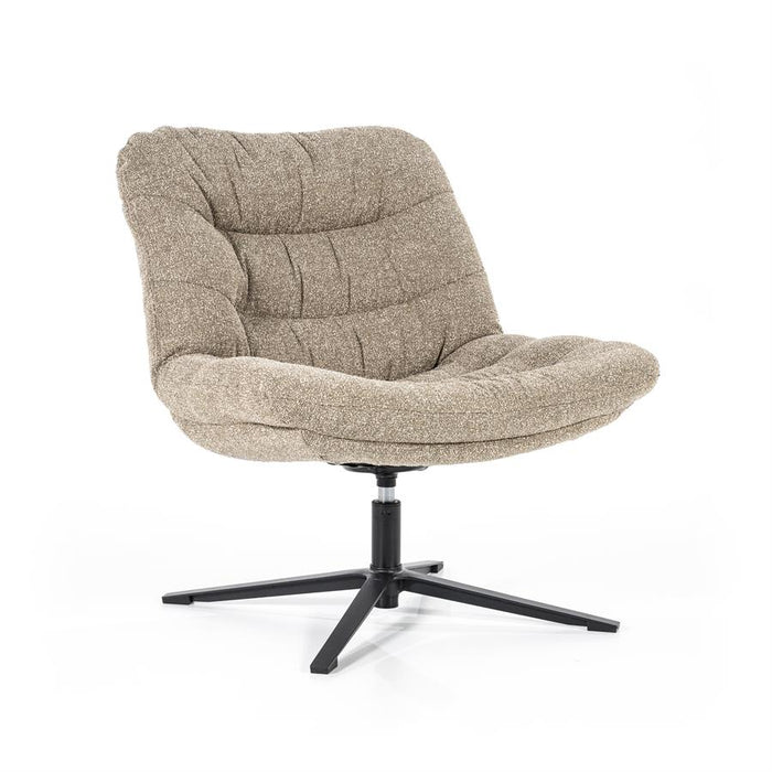 Fauteuil Danica | Beige Polyester