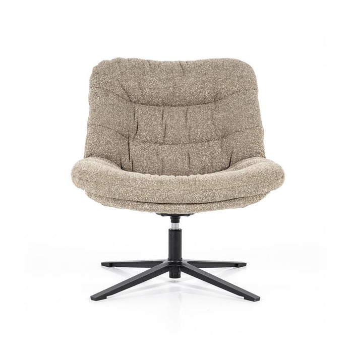 Fauteuil Danica | Beige Polyester