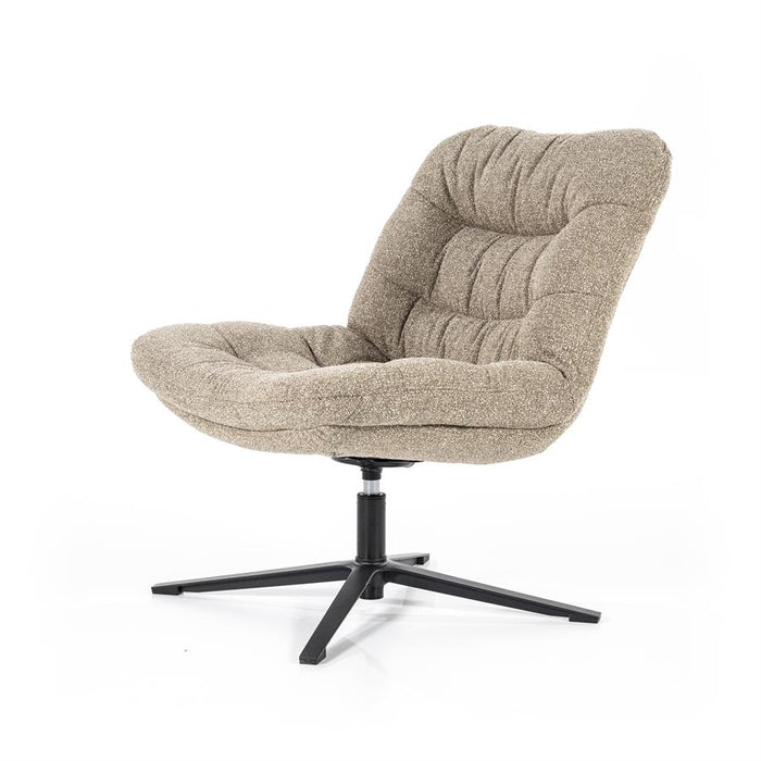 Fauteuil Danica | Beige Polyester