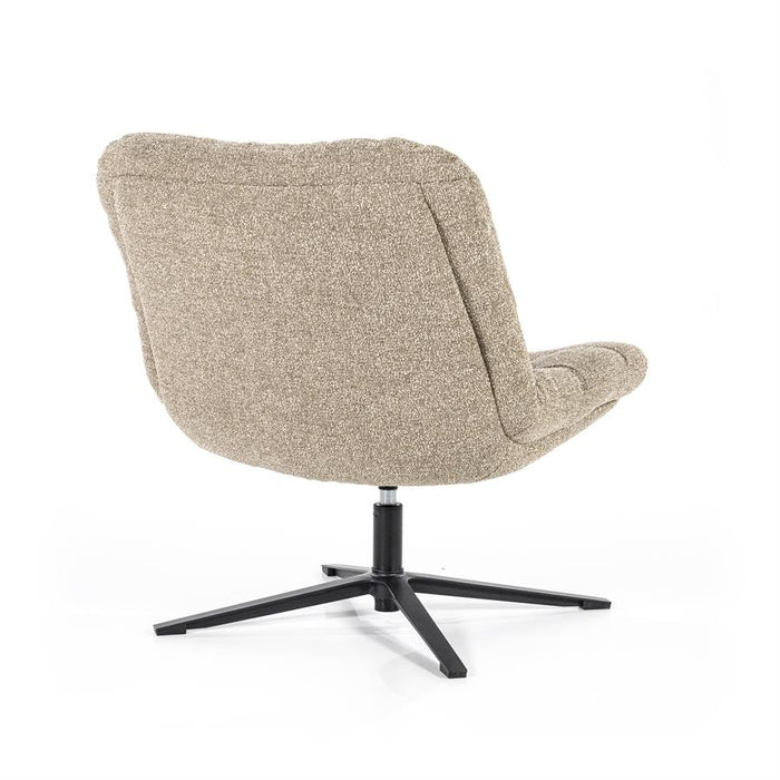 Fauteuil Danica | Beige Polyester