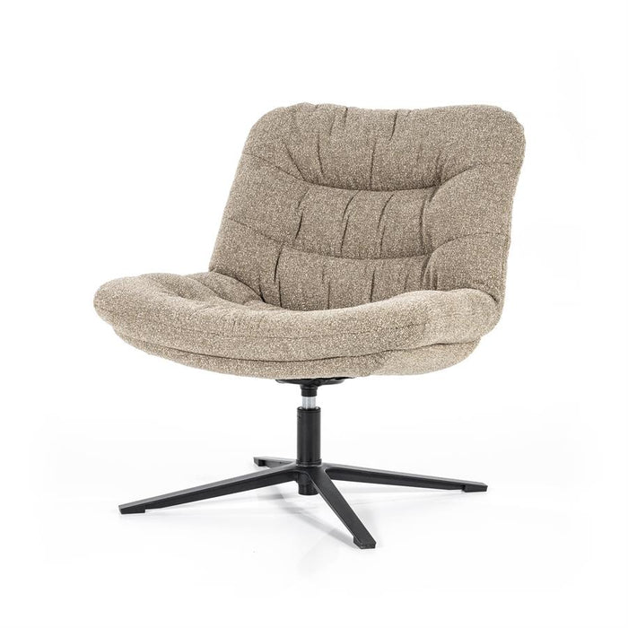 Fauteuil Danica | Beige Polyester