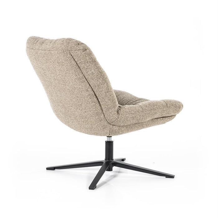 Fauteuil Danica | Beige Polyester